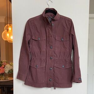 Lucky Brand Women's Utility Jacket in Wine